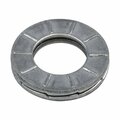Heritage Wedge Lock Washer, 18-8 Stainless Steel, Plain Finish DL-M10-0375SS